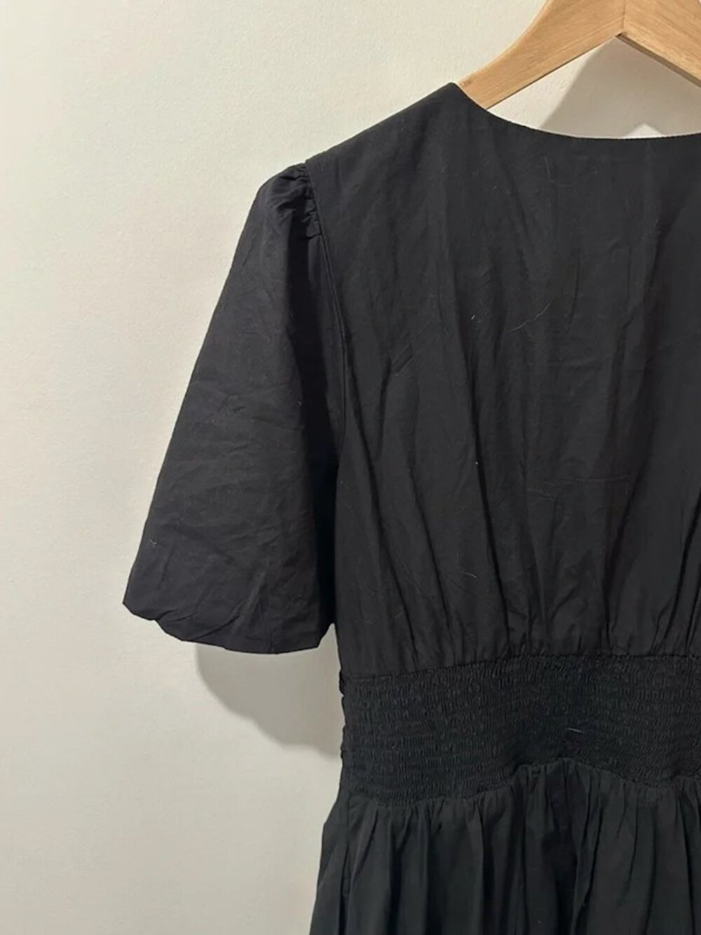 Anthropologie Katerina Black Button Front Dress 🖤 | Size M - Picture 7 of 11